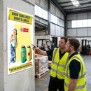 Safety Signs & Labels Poster – 510mm x 760mm – Synthetic Paper – Indoor/Outdoor