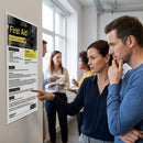 First Aid Choking Treatment Poster – 420mm x 594mm – Synthetic Paper – Indoor/Outdoor Use
