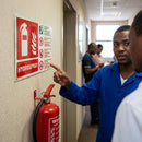 Fire Extinguisher Identification Signs – Landscape – Durable – Indoor/Outdoor Use