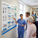 Information Noticeboards – 1200mm x 1000mm – Durable Foamex – Professional Use