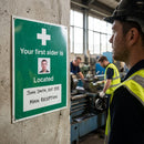 Safety Sign – Customizable – Professional Use – Indoor/Outdoor