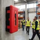 Single Fire Extinguisher Cabinet – Super-tough ABS – Indoor/Outdoor Use