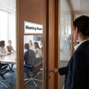 Meeting Room Sign – 1mm Rigid Plastic – Indoor/Outdoor