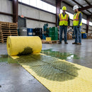 Chemical Absorbent Rolls – Yellow – High Loft Construction – Industrial Use