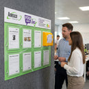 Staff Engagement Board – 1250mm x 1000mm – Durable Correx Plastic – Office Use