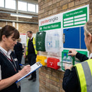 First Aid Station – 975 x 750mm – Rigid Plastic – Industrial Use