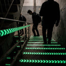 Photoluminescent Safety Tape – Green & Glow – Class 'B' Brightness – Indoor/Outdoor Use