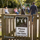 Child Safety Gate Sign – 400mm x 600mm – Rigid Plastic – Indoor/Outdoor Use