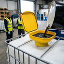IBC Funnel & Lid – 640mm Diameter – Polyethylene – Industrial Use