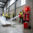 Compact Trolley Bundle – 9kg Extinguishers – Flat-Pack – Industrial Use