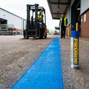 Permanent Line Marking Paint – Blue 750ml – Durable Synthetic Resin – Indoor & Outdoor