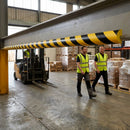 Foam Surface Impact Protectors – 1m Semi-Circular – High-Density Polyurethane – Industrial Use
