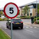 Reflective Traffic Sign – 600mm – Aluminium Composite – Outdoor Use