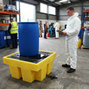 Spill Containment Pallet – 1 Drum – Polyethylene – Industrial Use