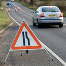 Fold-Up Road Signs – Reflective PVC – Short-Term Work-Zones