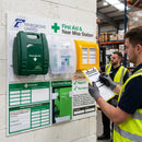 First Aid & Reporting Station – 900 x 880mm – Durable Plastic – Industrial Use