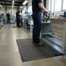 Anti-Fatigue Mats – Black & Grey – Soft Foam – Industrial Use