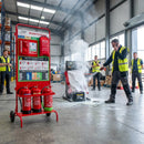 Fire Stand with Battery Extinguisher & Fire Blanket – Heavy Duty – Industrial Use