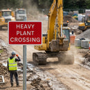 Reflective Temporary Road Traffic Signs – Zintec Plate – Industrial Grade – Traffic Management