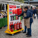 Mobile Fire Safety Station – Customizable – Dual-Sided – Industrial