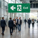 Exit Banner with Running Man – 1270mm x 610mm – PVC – Indoor/Outdoor Use