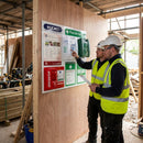 Compact Info Board – 940 x 920mm – Rigid Plastic – Site Safety
