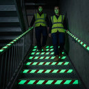 Photoluminescent Safety Tape – Red & Glow – Class 'B' Brightness – Industrial Use