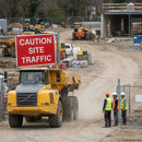 Caution Site Traffic Signs – 1mm Rigid Plastic & Aluminium – Indoor/Outdoor