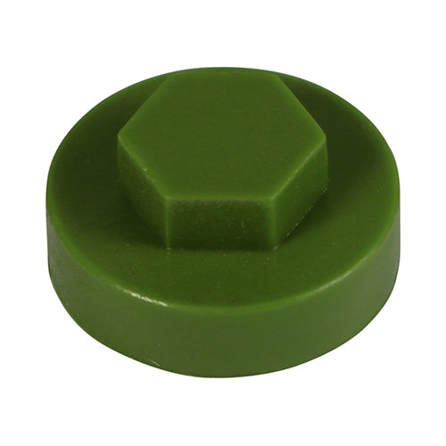 TIMCO Hex Head Cover Caps Sage - 19mm