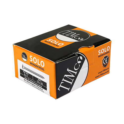 TIMCO Solo Countersunk Gold Woodscrews - 6.0 x 60