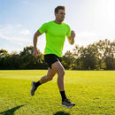 Men's base layer short sleeve top in various colours, perfect for sports