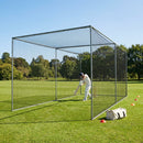 Cricket nets made from HDPE, available in various sizes for indoor and outdoor use