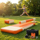Inflatable Gymnastics Mat Set with Beam and Block