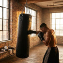 Hanging Punch Bag made of Microfibre Leather for Gym and Home Use