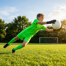 Kids' Goalkeeper Kit in vibrant colours, football gear