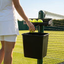 Tennis Court Bin & Shelf in Green, Black, or Blue made from PVC and Aluminium