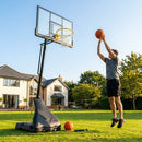 Adjustable Basketball Hoop with Portable System