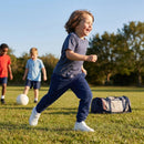 Junior tracksuit bottoms made from lightweight polyester