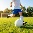 Customisable football with club logos and vibrant colours