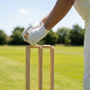 Wooden cricket bails for club and pro use, made from hardwood and ash wood