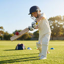 Junior cricket shirts in off-white made from 100% polyester