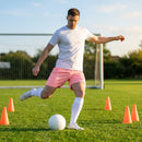 Football shorts in various colours made from polyester, ideal for sports