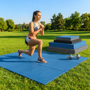 Rubber Gym Flooring Mats in various thicknesses and colours