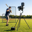 Baseball Pitching Machine with Steel Frame for Training