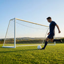 21x7ft football goal with steel frame for schools and parks
