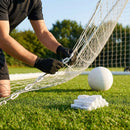 White net clips for sports net attachment