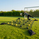 Goalkeeper ball deflector for indoor and outdoor training