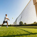Tennis court surround netting made from HDPP, black colour