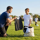 Reversible training bibs in various colours for sports teams
