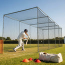 Cricket nets made from HDPE, available in various sizes for indoor and outdoor use